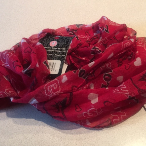 Arkansas Razorbacks ♾ scarf NWT - Picture 4 of 4